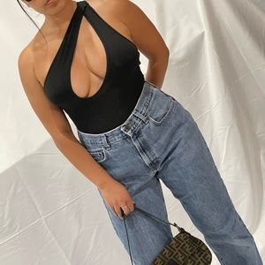 Side cut out bodysuit